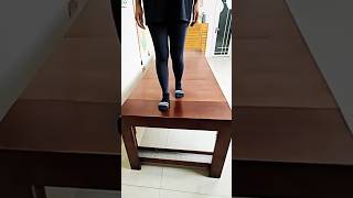 The SECRET Behind Folding Tables That Go Viral! #shorts #furniture #home