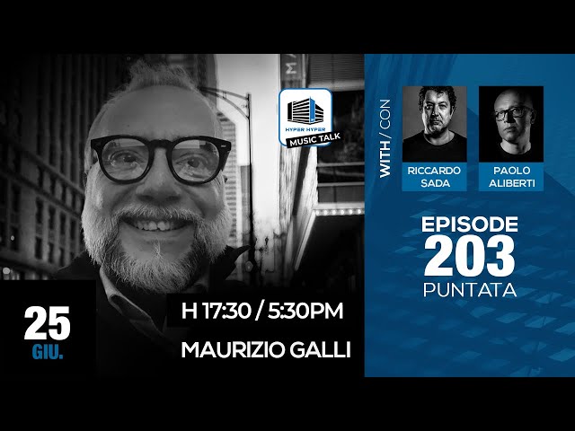 Music Talk 203 - 25/06/2024 - Maurizio Galli