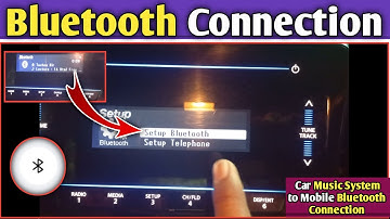 How to connect Bluetooth in Baleno new car | Bluetooth pairing to mobile in Baleno car#Technonir