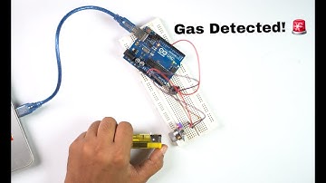 Gas Detector Using Arduino 🔥 | MQ135 Sensor with Buzzer Alarm | Simple DIY Project