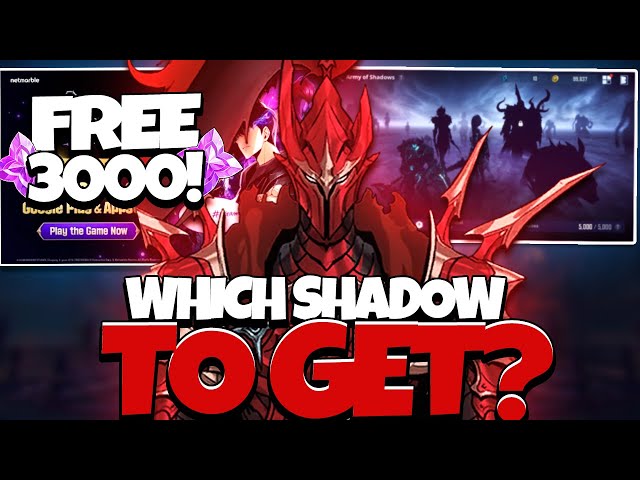 RANK 1 APP STORE, FREE 3000 ESSENCE! ARMY OF SHADOW GUIDE & WHICH ONE TO GET! - Solo Leveling: Arise class=