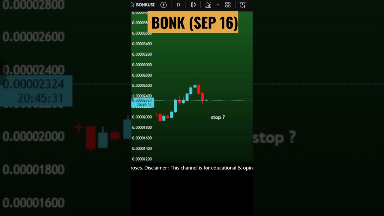 Bonk coin price prediction and Prices Recover After Recent Dip ? Bonk crypto news Sep 16, 2025