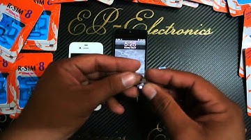 R-SIM 8 iPhone 4S iPhone 5 Unlock review / install video Sprint T-Mobile - EASY Unlocking Method