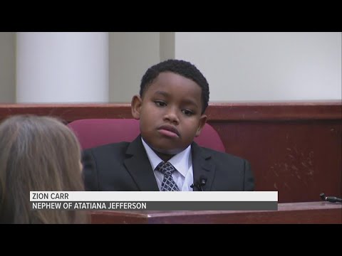 Aaron Dean trial: Atatiana Jefferson's nephew, Zion Carr, takes stand on first day of trial