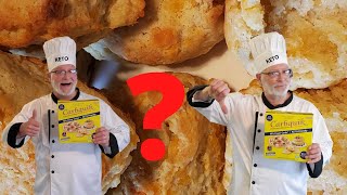 CARBQUICK CHEDDAR BISCUITS: KETO or NO EASY LOW CARB BREAD with MACROS