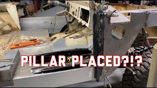 Early Bronco Restoration l Operation Door Pillar