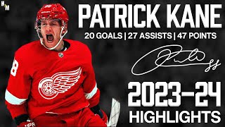 Patrick Kane | 2023-24 Detroit Red Wings Highlights
