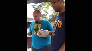 These idiots eating a Carolina Reaper Pepper