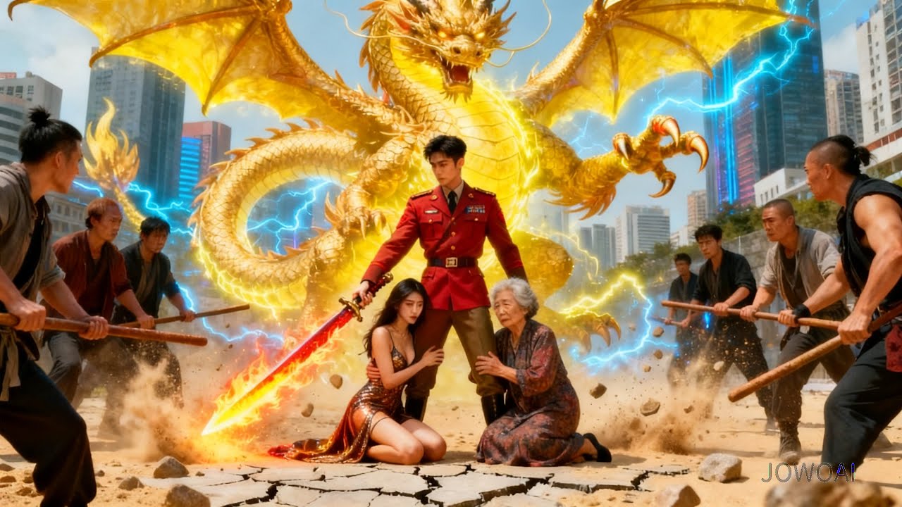 Voltou em segredo e viu sua família sendo torturada! O Deus da Guerra massacra a cidade.