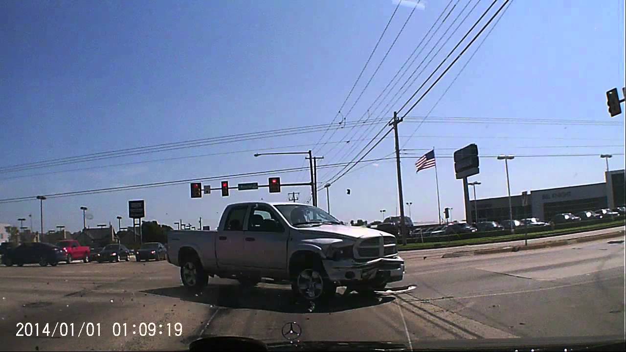 Car Crash, Tulsa OK 9/7/2015 American Dashcam 41st and Memorial YouTube