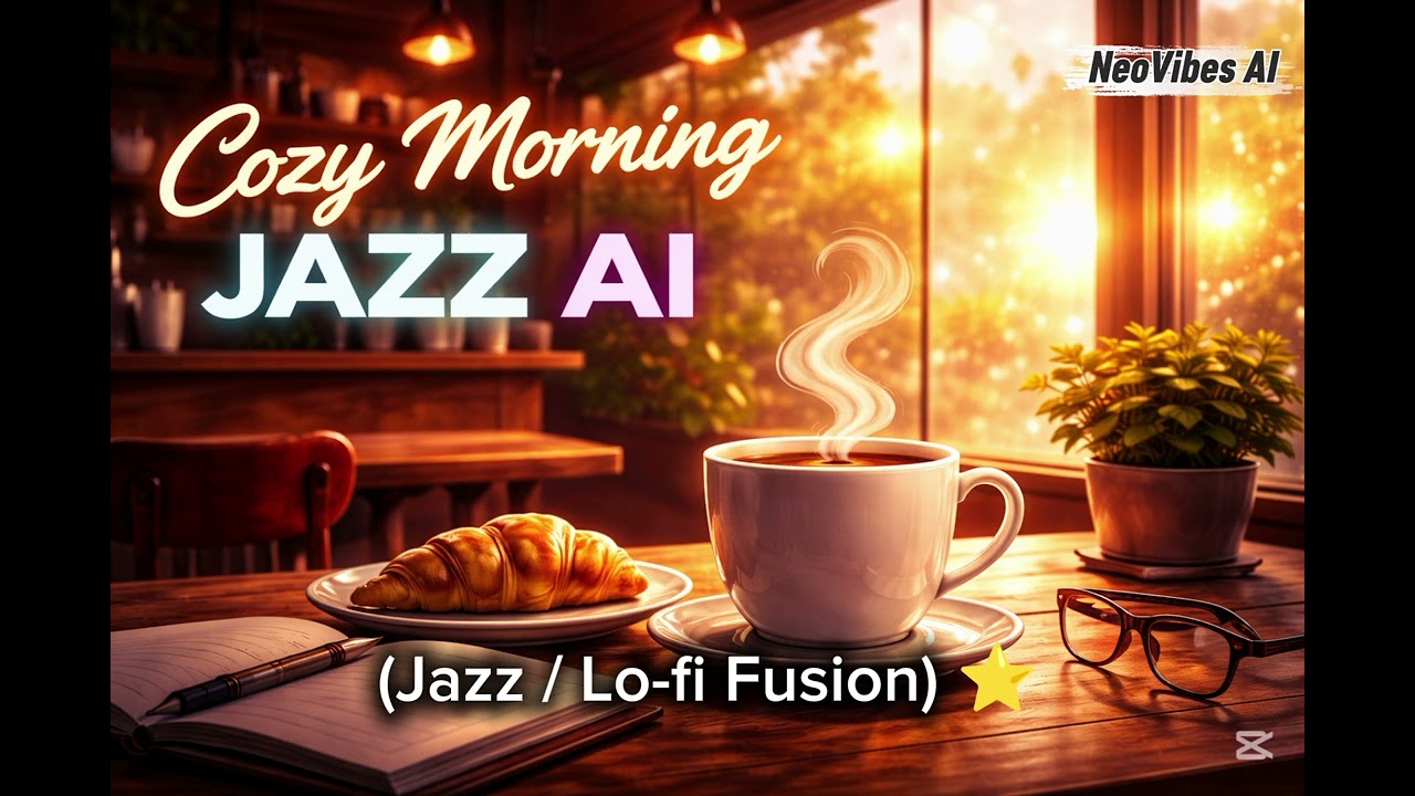 Cozy Morning Jazz Vibes ☕ | Lo-Fi AI Music”