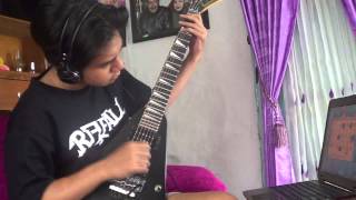 Jamrud - Most Wanted (Guitar cover with solo)