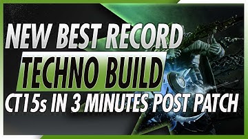 Outriders - NEW BEST Technomancer Build For FAST CT15s INSANE Damage Guide!