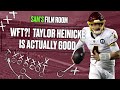 Film Room: Should Taylor Heinicke start in Washington?