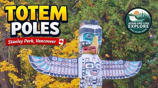 Exploring the Iconic Totem Poles of Stanley Park 🇨🇦 | Vancouver’s Most Visited Landmark