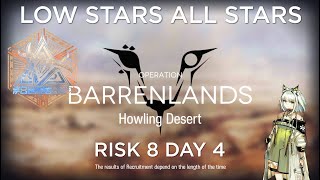 Arknights CC#8 Day 4 Howling Desert Risk 8 Guide Low Stars All Stars Arknights CC#8 Day 4 Howling Desert Risk 8 Guide Low Stars All Stars