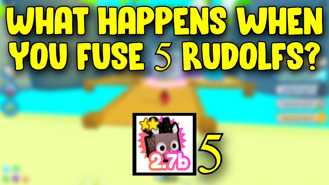 What happens when you fuse 5 Rudolphs? 