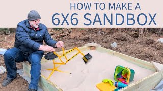 DIY Sandbox 6x6' with Cover: Learn How To Build It Yourself For ~$240 (Do-It-Yourself Kids Sand Box) by MI Off-Grid Adventures 684 views 1 month ago 14 minutes, 47 seconds