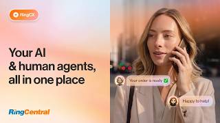 RingCX | AI and Human Agents, together