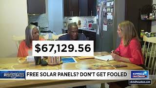 Free solar panels? Don