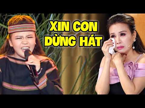 Cẩm Ly LỆ NHÒE MI "XIN CON DỪNG HÁT" khi nghe ccô bé hát bolero ai nghe cũng NÁT LÒNG