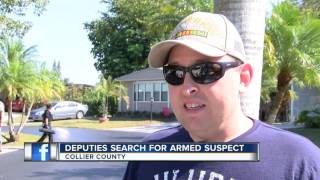 Seach off for Collier man who shot at deputies