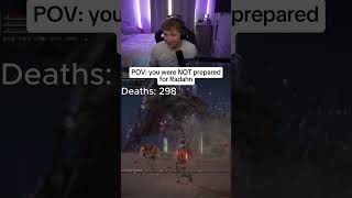 POV: You weren't prepared for Radahn #eldenring #gaming #boss