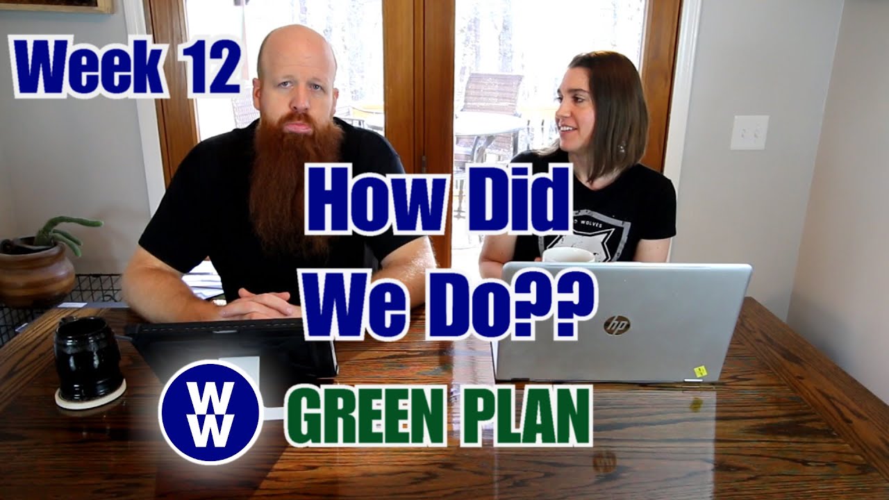 Our Weight Loss Journey on myWW Green Plan (Weight Watchers) Week #12 Weigh-In