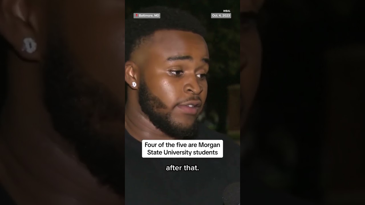 Five people shot at Morgan State University campus in Maryland