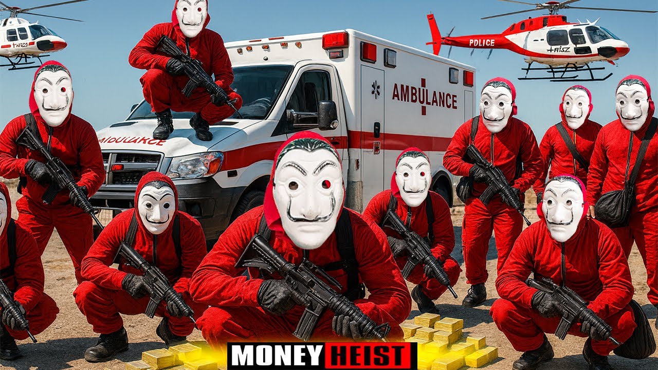 BAD GUYS: No ESCAPE, POLICE Shatter the Runaway | PARKOUR VS MONEY HEIST! 7 (BELLA CIAO) Epic POV