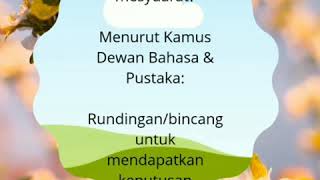 Mesyuarat dan minit mesyuarat