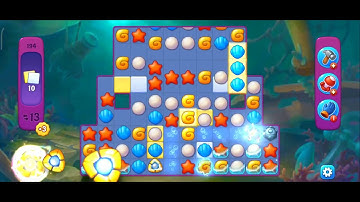 How to Match 3 Game Fishdom Levels - One by One 194