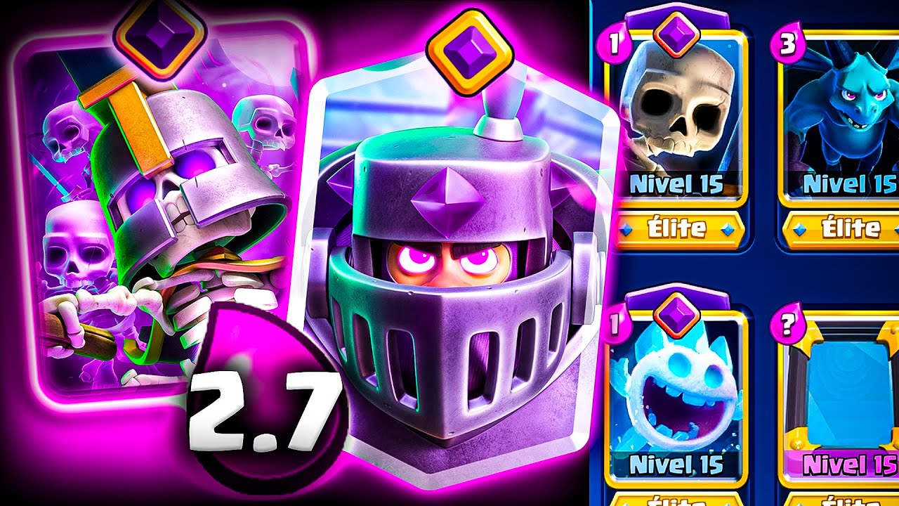 MAZO *ULTRA CICLO* ☠️ 2.7 ELIXIR!!! (Megacaballero evolución)