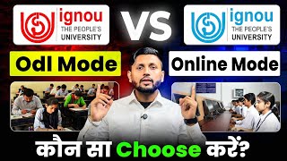 Ignou ODL vs ONLINE Admission | क्या Choose करें? | Ignou Admission 2026 July | Ignou Update 2026