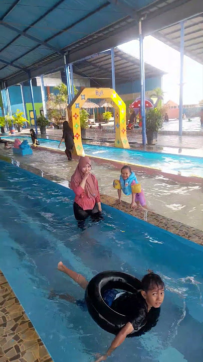 Kolam Renang Banyu Biru Pekalongan #kolamrenang #banyubiru #pekalongan