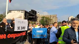 2023.05.19. Ismét Szerbia Az Erőszak Ellen Címmel Tartottak Ellenzéki Tüntetést Belgrádban