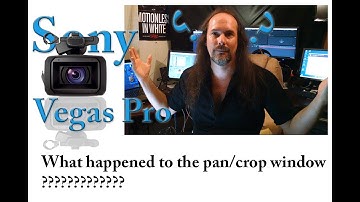 Sony Vegas Pro 13 Lesson 63 - Pan Crop Windows Off Screen, How to get it back