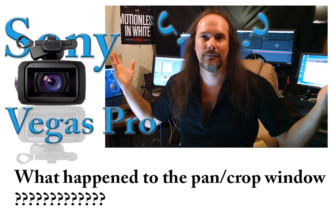 Sony Vegas Pro 13 Lesson 63 - Pan Crop Windows Off Screen, How to get ...