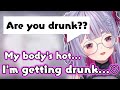 【Vspo/Eng Sub】Mimitaya drinks on stream and gets drunk