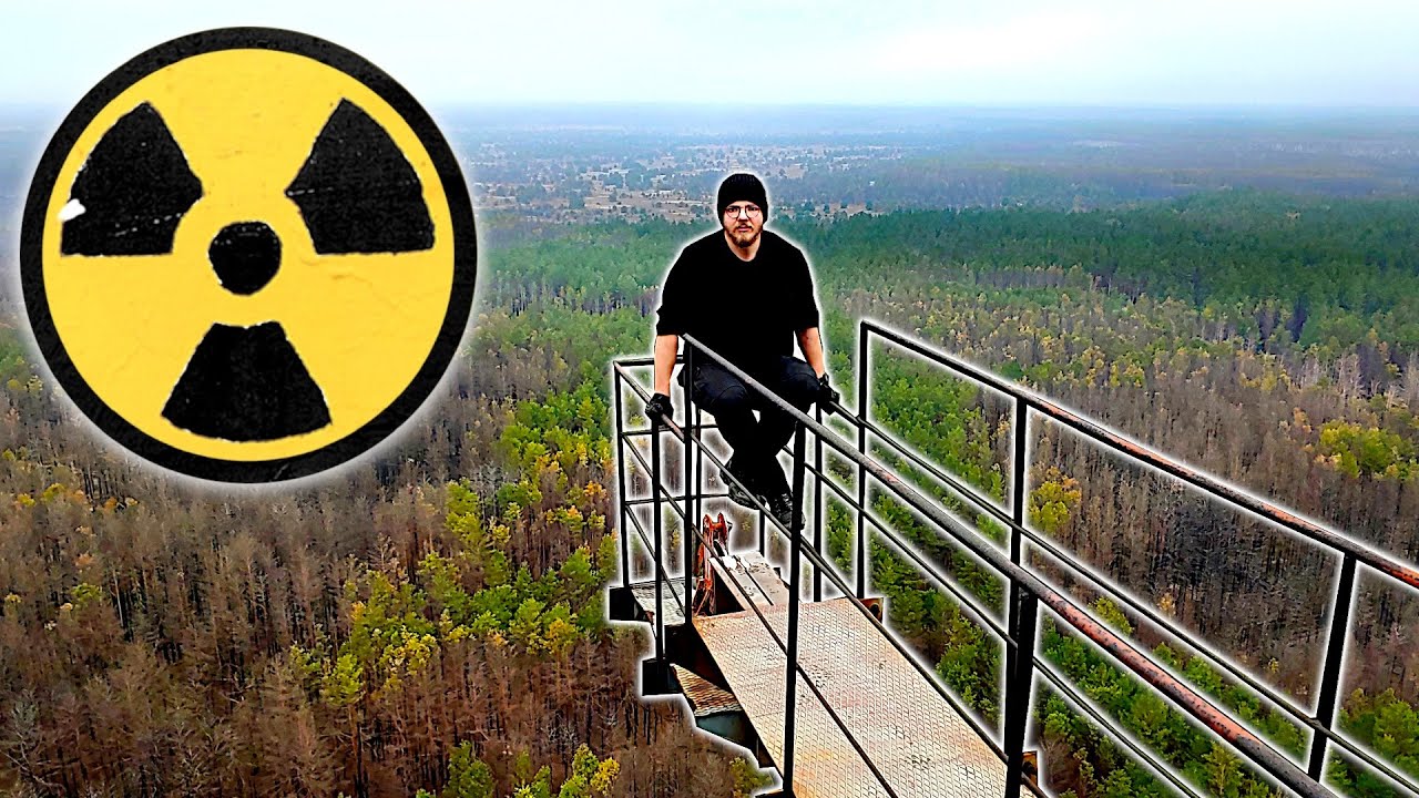 WSZEDŁEM NA OLBRZYMI RADAR "OKO MOSKWY" W CZARNOBYLU