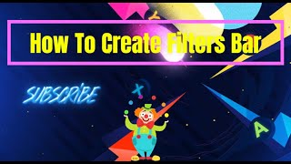 How To Create Filters Bar In Power BI by Odet Maimoni 47 views 2 months ago 14 minutes, 54 seconds