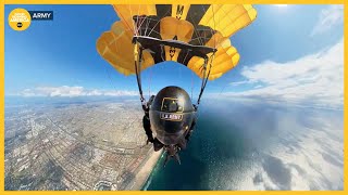 Inside the Golden Knights US Army's elite group of parachuters