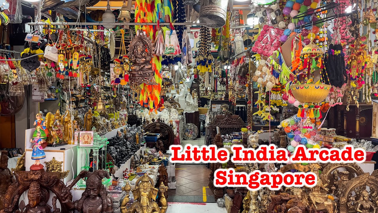 tempat shopping di little india singapore