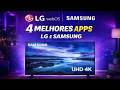 OS MELHORES APPS PARA SMART TV LG E SAMSUNG EM 2026 🔥 NOVOS E ATUALIZADOS