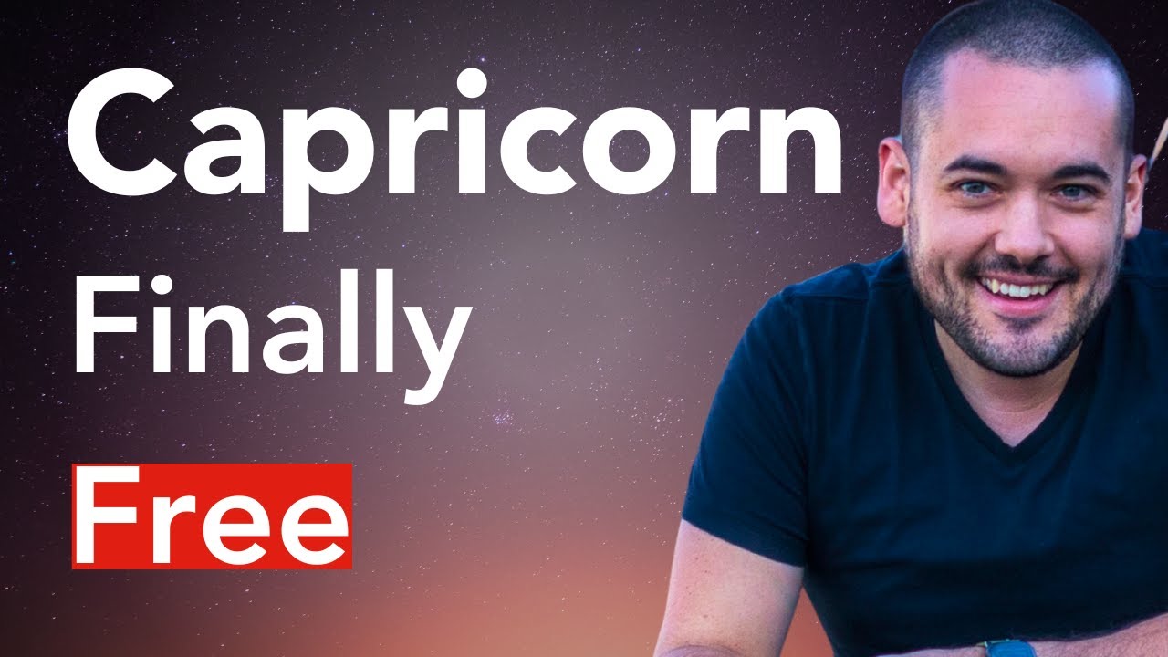 Capricorn "You’re Finally Free! This Changes Everything!" January 19th - 25th Tarot