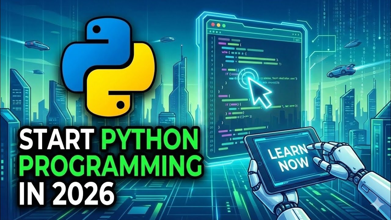 How to Start Python Programming in 2026 | Beginner Roadmap - YouTube