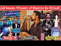 Khatron Ke Khiladi All Season Winners &amp; Their Prize Money #KKK13 - Dino James, Arjun Bijlani,Tushar