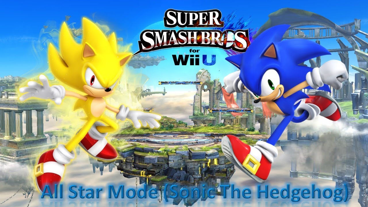 Super Smash Bros For Wii U Mod Part 1_ Sonic (All-Star Mode)