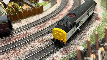 Class 37 423 sir Murray Morrison bachmann cold start with zimo sound decoder
