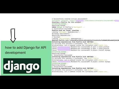 command not found: pipenv MacBook  -API course from Meta Back-End certificate